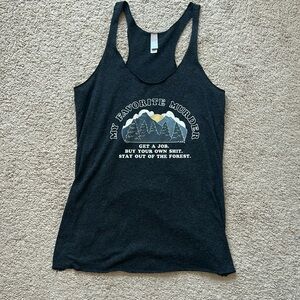My Favorite Murder themed tank top